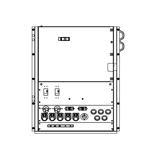 Receptacle Package with Cam-Locks RP130